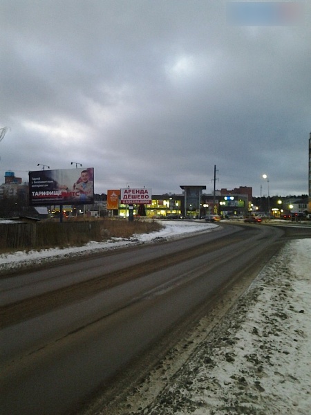 Фотография рекламного носителя, тип: Билборд 3x6, адрес: Бумажников ул., д.23, поз.1, Кондопога, Республика Карелия, Россия. Сторона Б №1002357