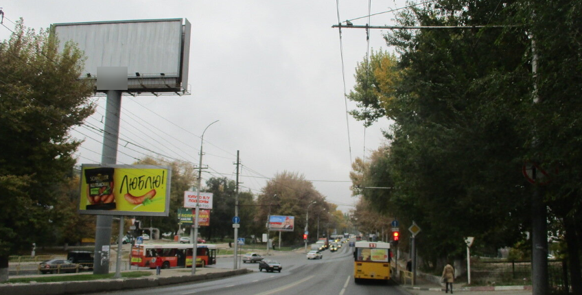 Фотография рекламного носителя, тип: Билборд 3x6, адрес: 50 лет Октября пр-т. Х Тракторная ул., Саратов, Саратовская область, Россия. Сторона Б №1078201