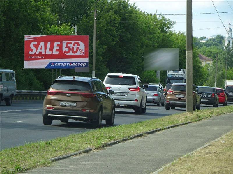 Фотография рекламного носителя, тип: Билборд 3x6, адрес: Калинина ул., напротив д.17, Кострома, Костромская область, Россия. Сторона Б №362049