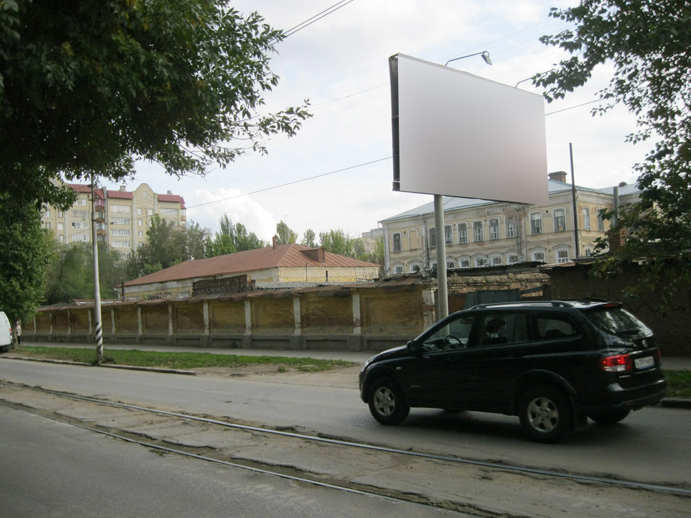 Фотография рекламного носителя, тип: Билборд 3x6, адрес: Советская ул. Х Пугачевская ул., поз.2, Саратов, Саратовская область, Россия. Сторона A №418468