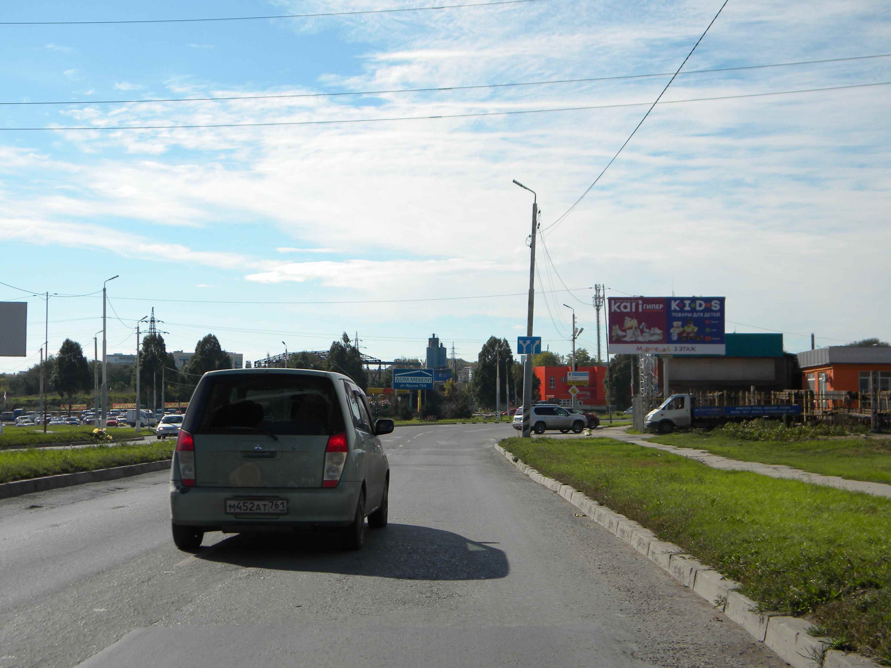 Фотография рекламного носителя, тип: Билборд 3x6, адрес: Марцевский Треугольник пл., Таганрог, Ростовская область, Россия. Сторона A №1068523