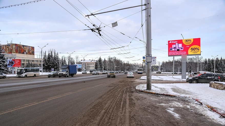 Фотография рекламного носителя, тип: Билборд 3x6, адрес: Октября пр-т., д.180, Уфа, Республика Башкортостан, Россия. Сторона A1-A10 №838280