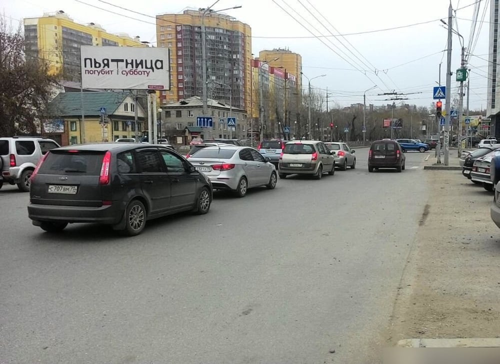 Фотография рекламного носителя, тип: Билборд 3x6, адрес: Дальне-Ключевская ул., д.11, Томск, Томская область, Россия. Сторона А2 №652258