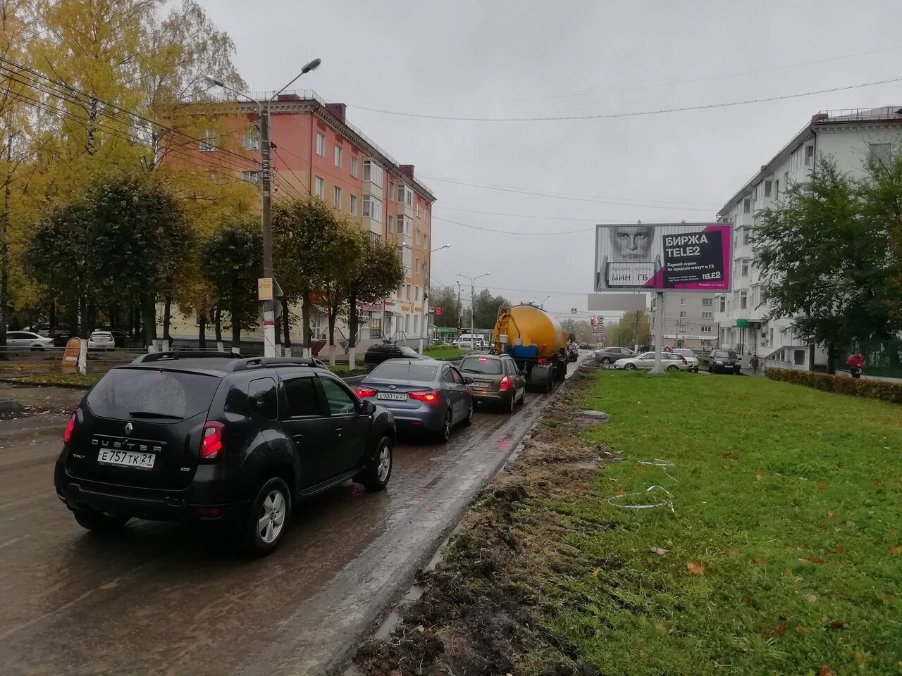 Фотография рекламного носителя, тип: Билборд 3x6, адрес: Николаева ул., д.5, Чебоксары, Республика Чувашия, Россия. Сторона A1-A3 №825170