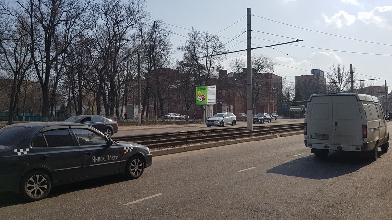 Фотография рекламного носителя, тип: Ситиборд 2.7x3.7, адрес: Перекальского ул., д.3А, поз.1, Курск, Курская область, Россия. Сторона В №588121