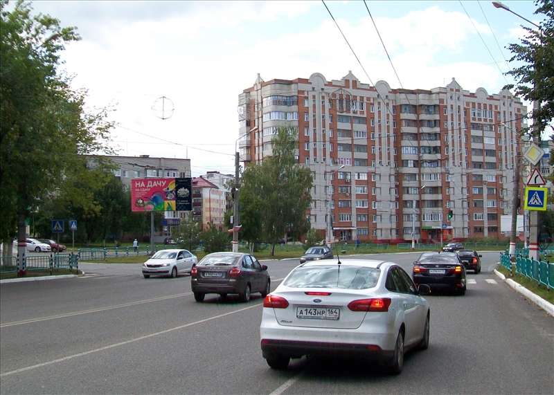 Фотография рекламного носителя, тип: Билборд 3x6, адрес: Энгельса ул., д.15/8, Саранск, Республика Мордовия, Россия. Сторона Б №792456