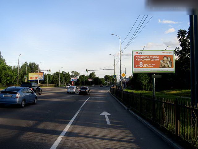 Фотография рекламного носителя, тип: Билборд 3x6, адрес: Морозова ул. Х Ангарская ул., Хабаровск, Хабаровский край, Россия. Сторона А №645716