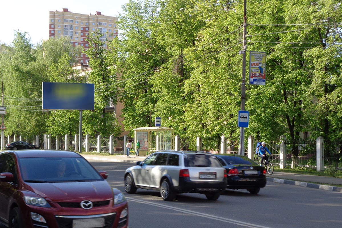 Фотография рекламного носителя, тип: Панель-кронштейн, адрес: Кирова ул., д.26, Люберцы, Московская область, Россия. Сторона А №634727