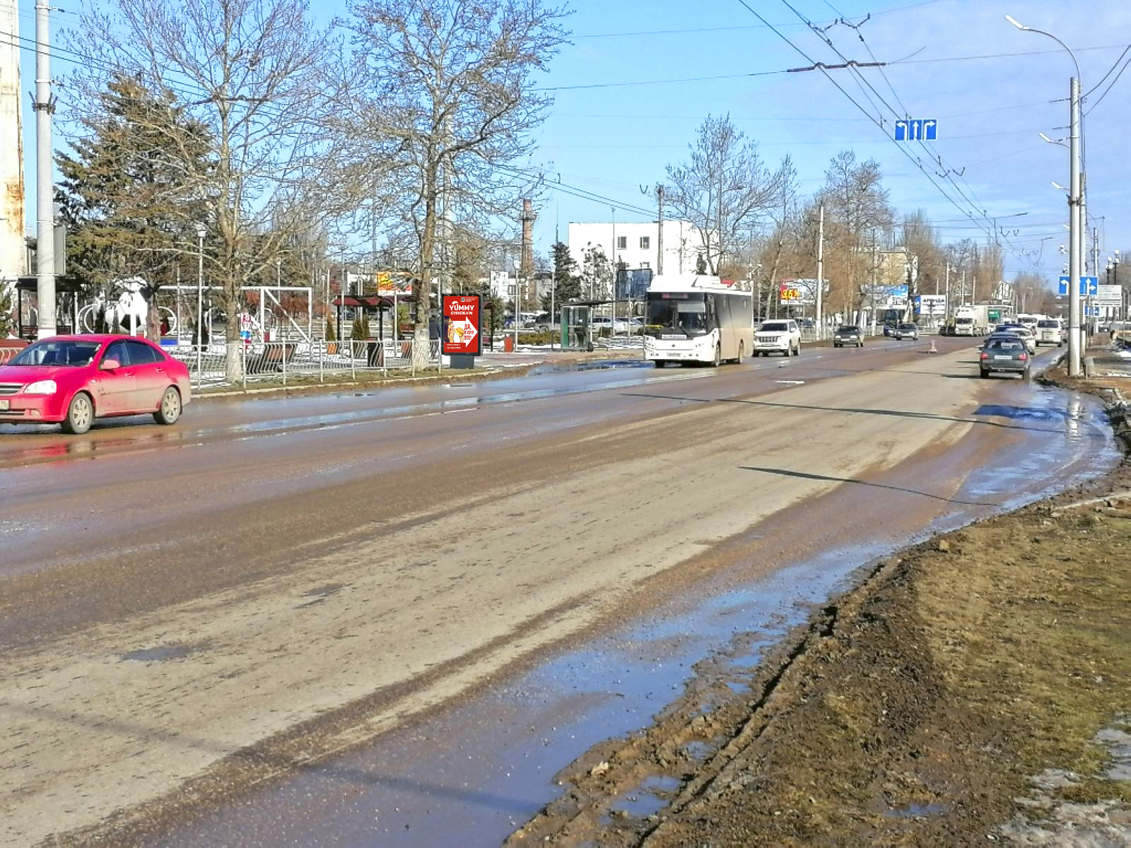 Фотография рекламного носителя, тип: Ситиформат 1.8x1.2, адрес: Маршала Еременко ул., стадион 50-летия Октября, Керчь, Республика Крым, Россия. Сторона B №1046942