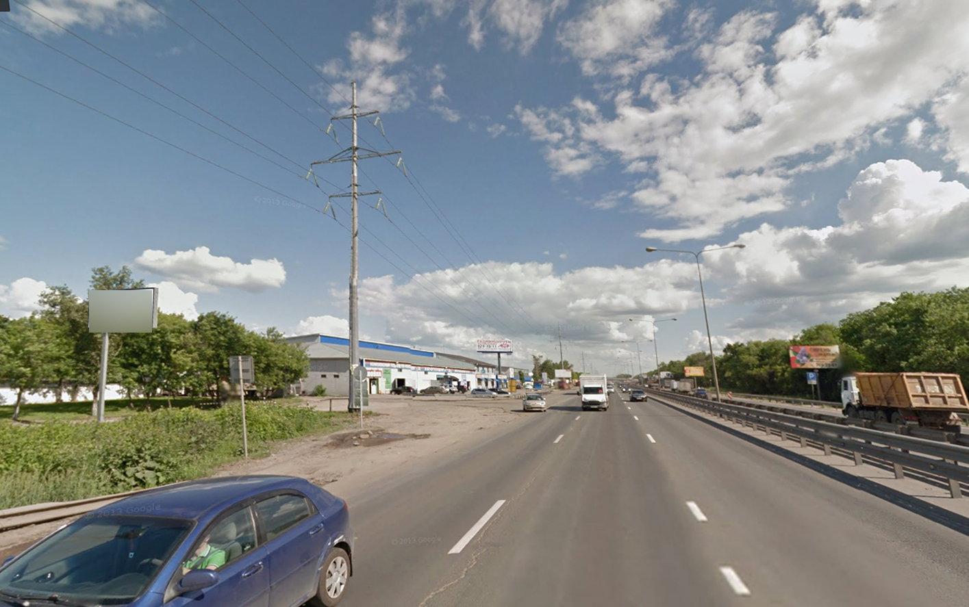 Фотография рекламного носителя, тип: Билборд 3x6, адрес: Новорязанское ш., 23 300м, Московская область, Россия. Сторона B №434276