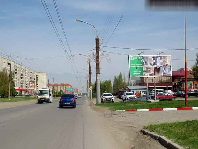Фотография рекламного носителя, тип: Билборд 3x6, адрес: Перелета ул., д.5в, Омск, Омская область, Россия. Сторона А №649670