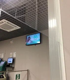 Фотография рекламного носителя, тип: Видеоэкран, адрес: Фитнес-центр «Fitness House Шаврова», Шаврова ул., д.26, Санкт-Петербург, Россия. Сторона/вариант 1 №981189