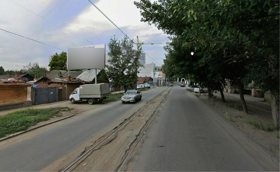 Фотография рекламного носителя, тип: Билборд 3x6, адрес: Советская ул. Х Пугачевская ул., поз.2, Саратов, Саратовская область, Россия. Сторона B №418469