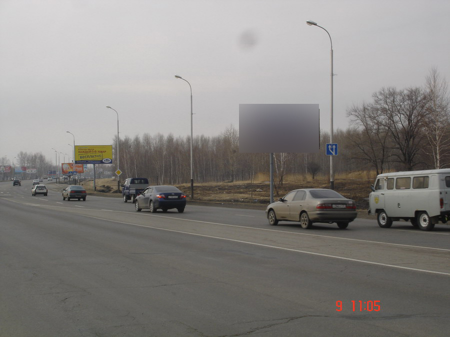 Фотография рекламного носителя, тип: Билборд 3x6, адрес: П.Л. Морозова ул. Х Ангарская ул., Хабаровск, Хабаровский край, Россия. Сторона A1-А10 №482477