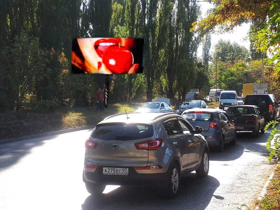 Фотография рекламного носителя, тип: Билборд 3x6, адрес: Москалева ул., переезд, Симферополь, Республика Крым, Россия. Сторона В №799514