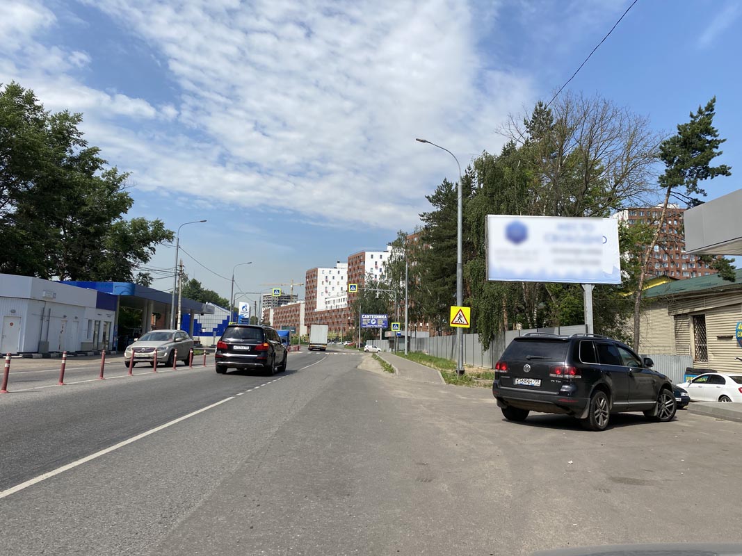 Фотография рекламного носителя, тип: Билборд 3x6, адрес: Егорьевское ш., 5 610м, Московская область, Россия. Сторона А №634469