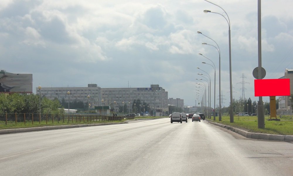 Фотография рекламного носителя, тип: Билборд 3x6, адрес: Северная ул., Прокуратура, Нижневартовск, Ханты-Мансийский автономный округ – Югра, Россия. Сторона А №676280