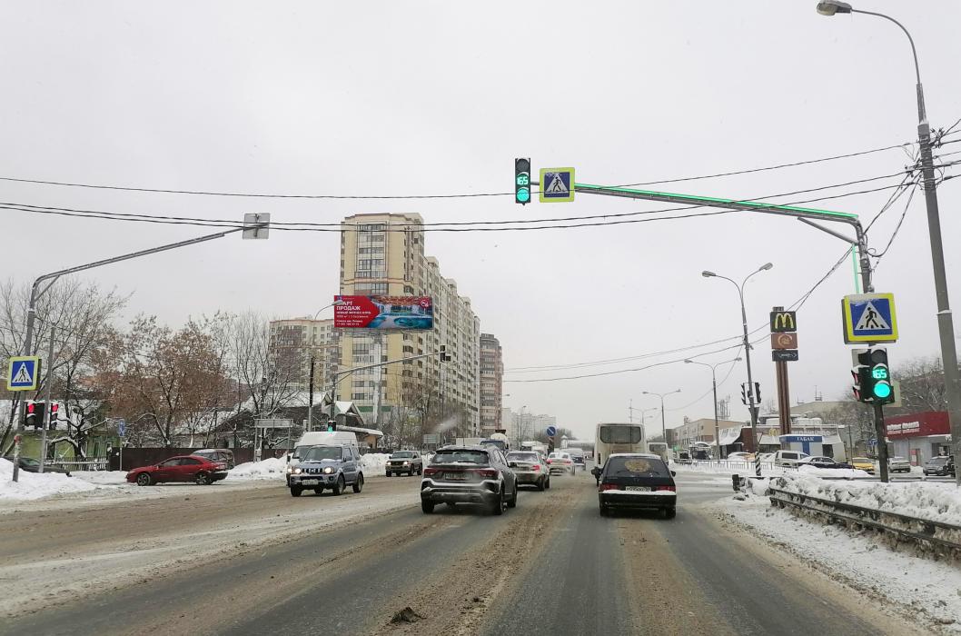 Фотография рекламного носителя, тип: Суперсайт 4x12, адрес: Новорязанское ш., 30 300м, Люберцы, Московская область, Россия. Сторона Б №952831