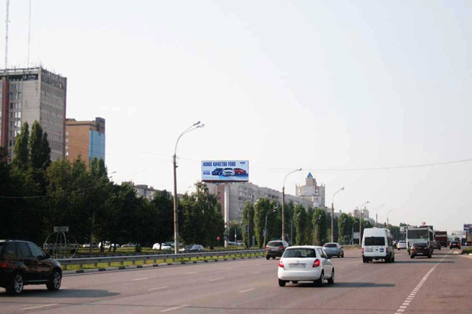Фотография рекламного носителя, тип: Суперсайт 5x12, адрес: Московский пр-т. Х Генерала Лизюкова ул., Воронеж, Воронежская область, Россия. Сторона Б №704981