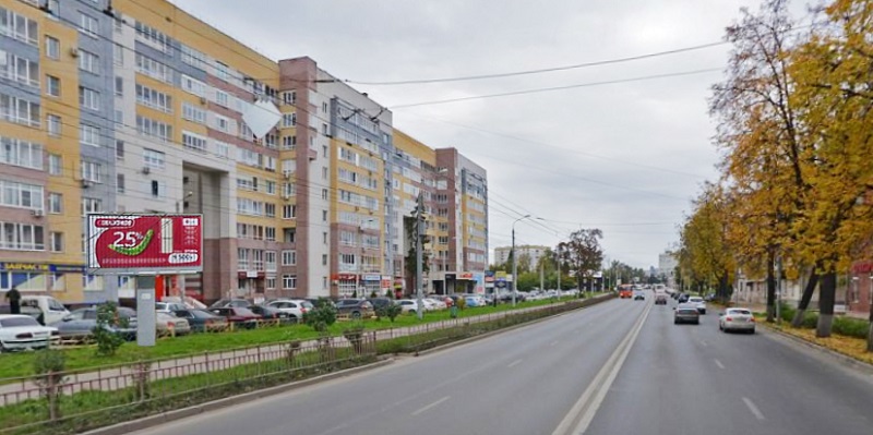 Фотография рекламного носителя, тип: Билборд 3x6, адрес: Коминтерна ул., д.256, Нижний Новгород, Нижегородская область, Россия. Сторона B №745324