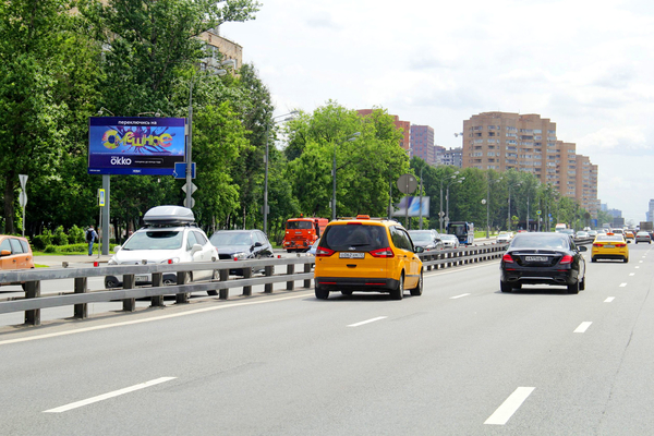 Фотография рекламного носителя, тип: Билборд 3x6, адрес: Ленинградское ш., д.92, Москва, Россия. Сторона Б1 №324474