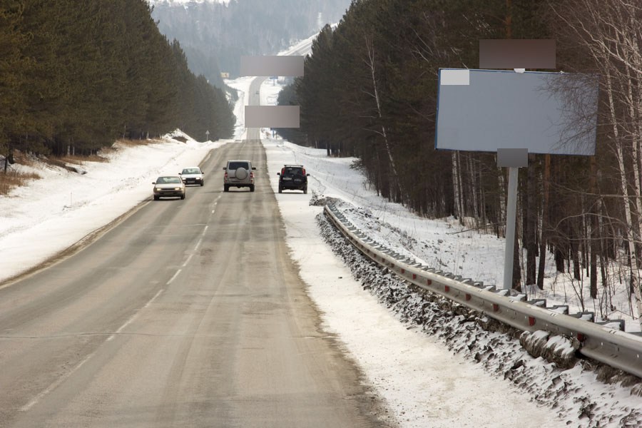 Фотография рекламного носителя, тип: Билборд 3x6, адрес: Байкальский тракт, 25 450м, Иркутск, Иркутская область, Россия. Сторона А №509323