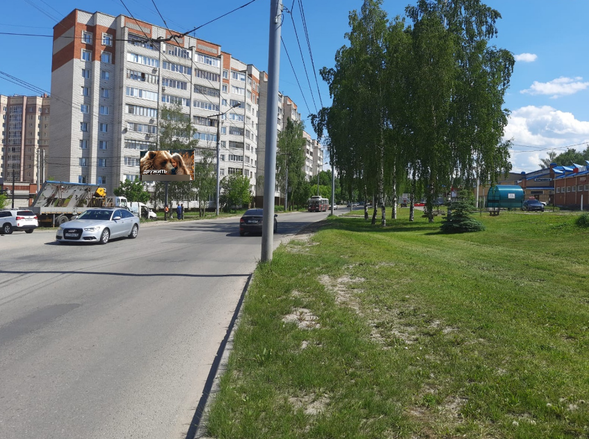 Фотография рекламного носителя, тип: Билборд 3x6, адрес: Суворова ул., д.42А, поз.2, Йошкар-Ола, Республика Марий Эл, Россия. Сторона Б №1096425