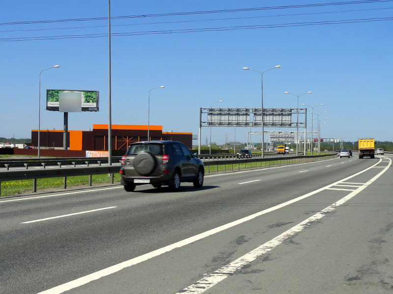 Фотография рекламного носителя, тип: Суперсайт 5x15, адрес: КАД X Энгельса пр-т., поз.1, Санкт-Петербург, Россия. Сторона B №1094400