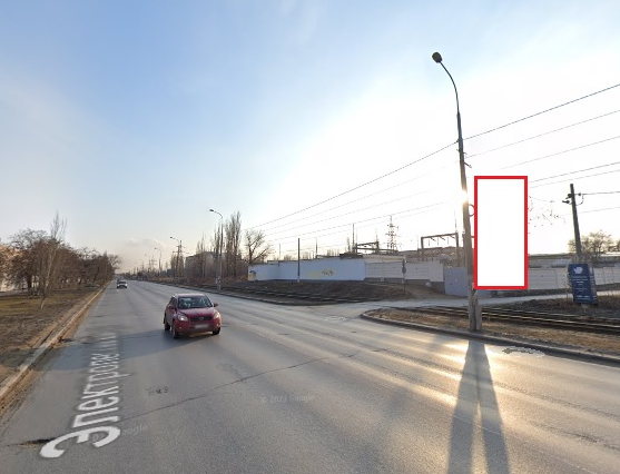 Фотография рекламного носителя, тип: Панель-кронштейн, адрес: Электролесовская ул., поз.4, Волгоград, Волгоградская область, Россия. Сторона А №1097055