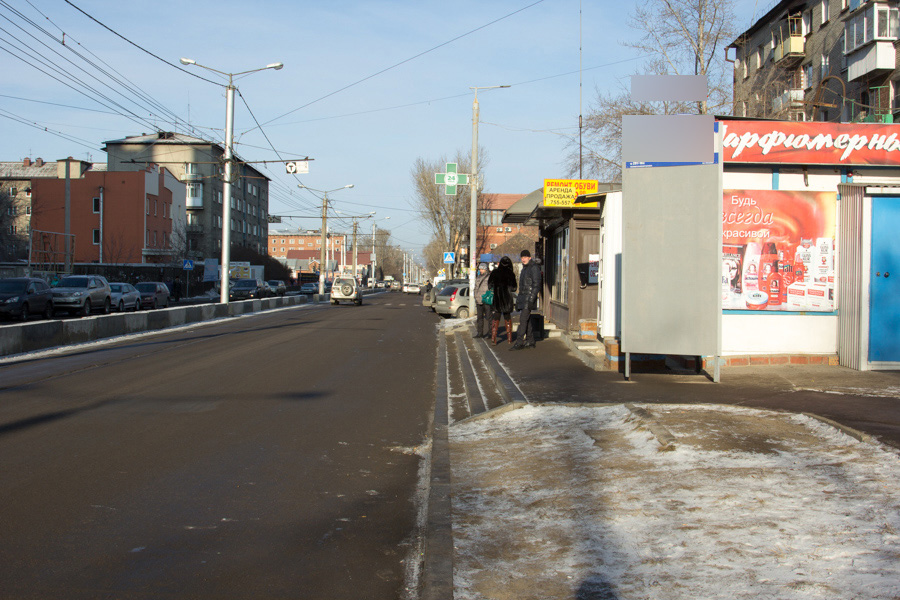 Фотография рекламного носителя, тип: Нестандартный ситиформат, адрес: Партизанская ул., д.143, Иркутск, Иркутская область, Россия. Сторона А №509440