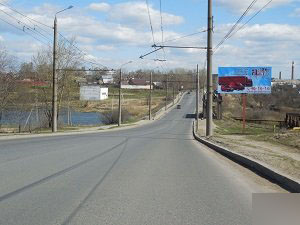 Фотография рекламного носителя, тип: Билборд 3x6, адрес: Павла Большевикова ул., мост Домостроителей, Иваново, Ивановская область, Россия. Сторона А №555865