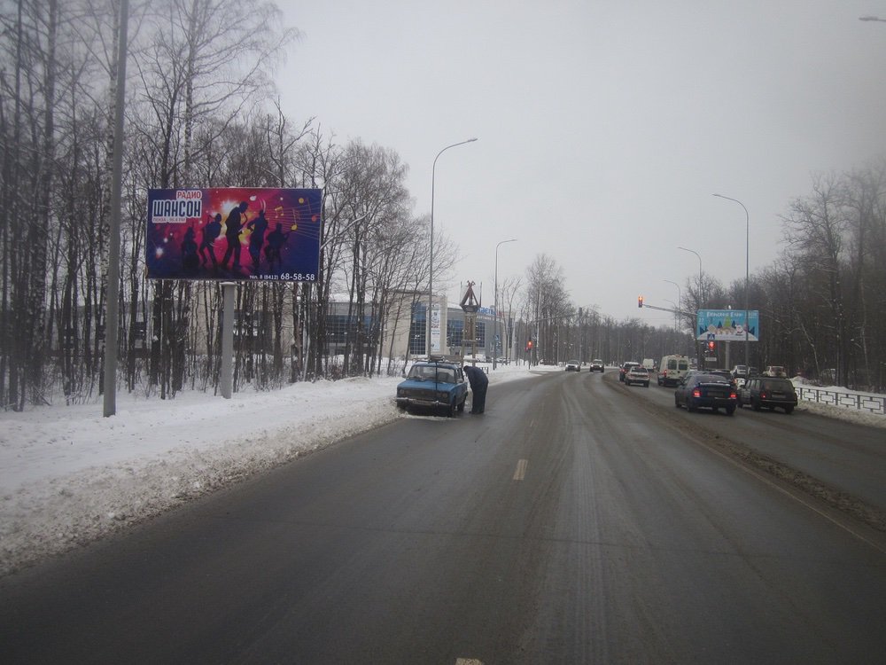 Фотография рекламного носителя, тип: Билборд 3x6, адрес: Окружная ул., лесополоса, поз.1, Пенза, Пензенская область, Россия. Сторона В №766298