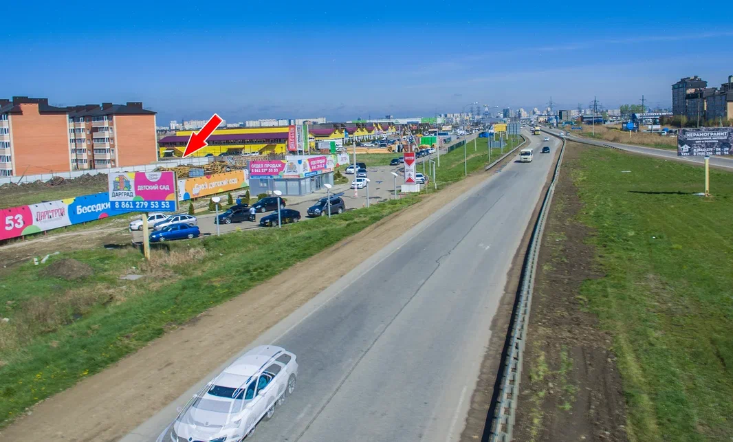 Фотография рекламного носителя, тип: Билборд 3x6, адрес: Тургеневское ш., 4 030м, Краснодар, Краснодарский край, Россия. Сторона Б №602426