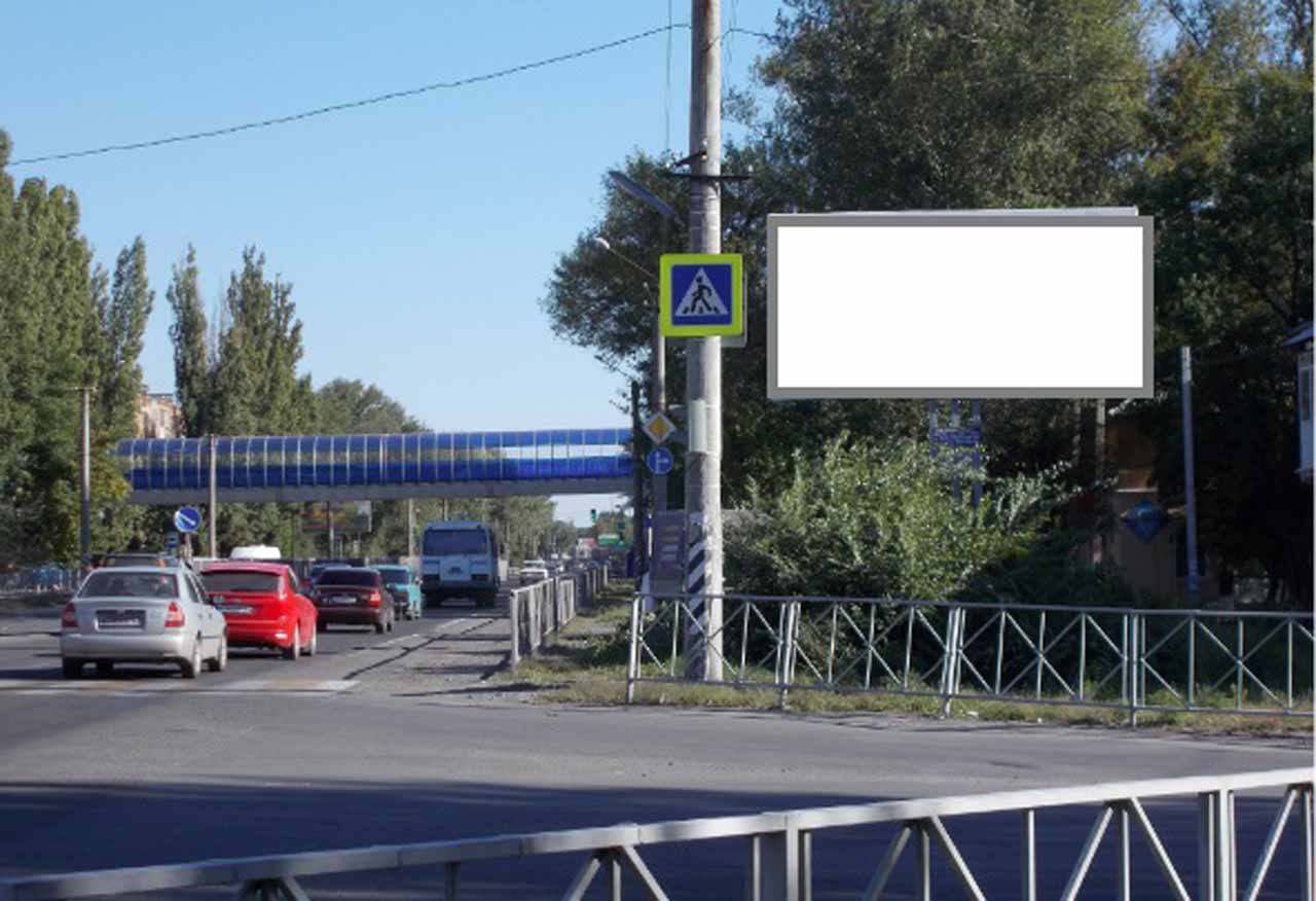 Фотография рекламного носителя, тип: Билборд 3x6, адрес: Харьковская ул., д.137, на 892 385 м, Новошахтинск, Ростовская область, Россия. Сторона А №1093602