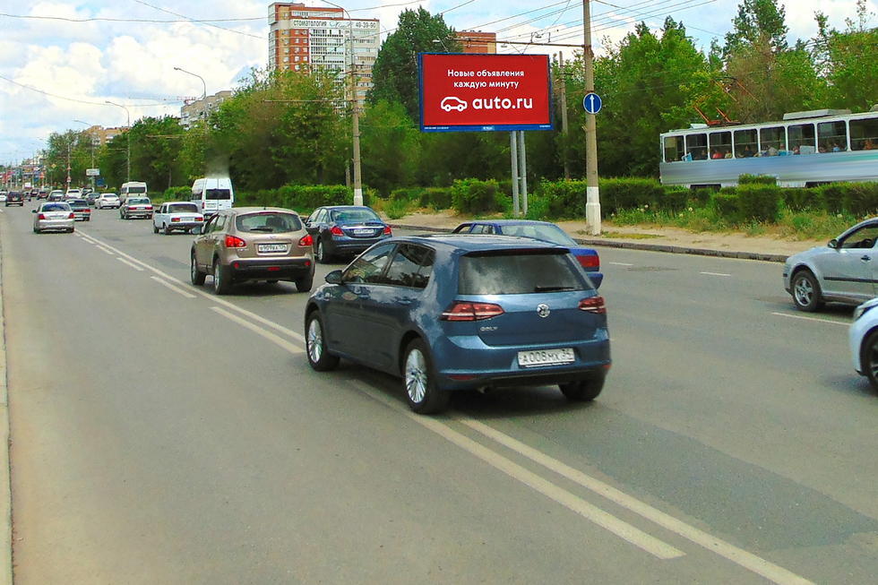 Фотография рекламного носителя, тип: Билборд 3x6, адрес: Маршала Жукова ул. Х Хорошева ул., Волгоград, Волгоградская область, Россия. Сторона А №337787