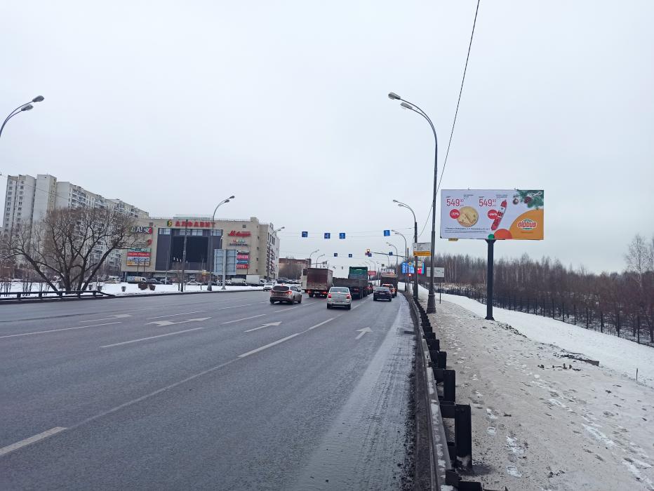 Фотография рекламного носителя, тип: Билборд 3x6, адрес: Поляны ул. Х Знаменские Садки ул., Москва, Россия. Сторона А №847886