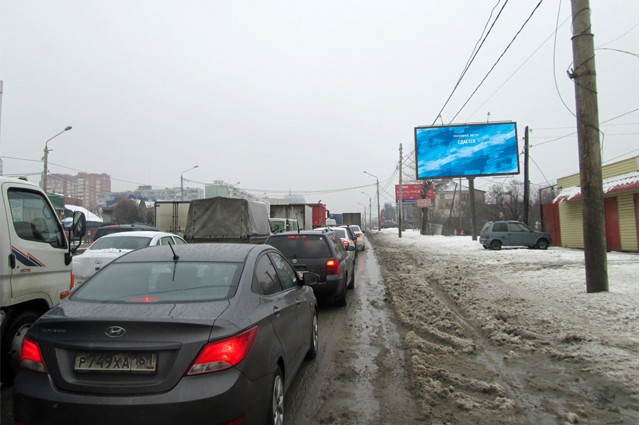Фотография рекламного носителя, тип: Билборд 3x6, адрес: Малиновского ул., д.13-15 Х Научная ул., Ростов-на-Дону, Ростовская область, Россия. Сторона А №781755