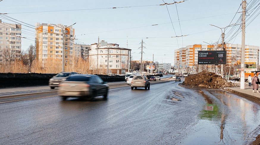 Фотография рекламного носителя, тип: Билборд 3x6, адрес: Эгерский б-р. X Хевешская ул., Чебоксары, Республика Чувашия, Россия. Сторона A1-A10 №1079660