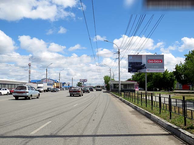Фотография рекламного носителя, тип: Билборд 3x6, адрес: 70 лет Октября ул., д.25Б, Омск, Омская область, Россия. Сторона А №617093