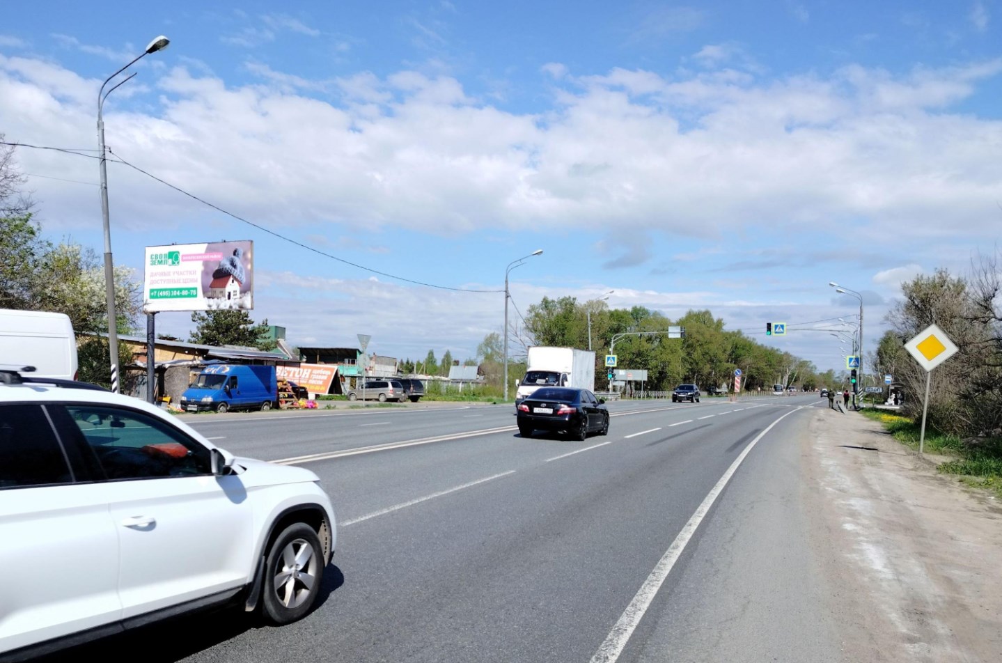Фотография рекламного носителя, тип: Билборд 3x6, адрес: Новорязанское ш., 77 000м, Раменское, Московская область, Россия. Сторона Б №467517