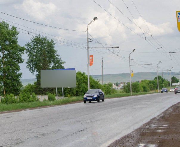 Фотография рекламного носителя, тип: Билборд 3x6, адрес: Альметьевск г., Гафиатуллина ул., д.58, Альметьевск, Республика Татарстан, Россия. Сторона B №685635