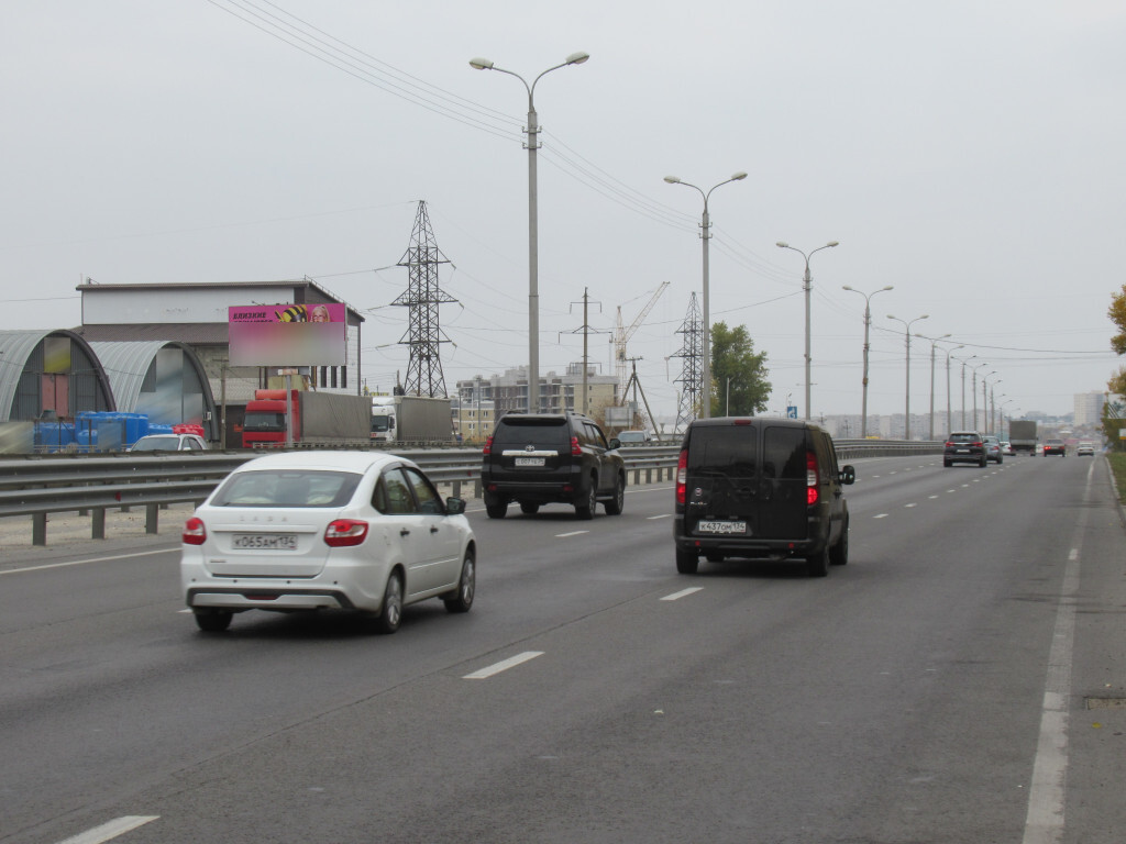 Фотография рекламного носителя, тип: Билборд 3x6, адрес: 3-я Продольная магистраль Х Космонавтов ул., Волгоград, Волгоградская область, Россия. Сторона Б №946394