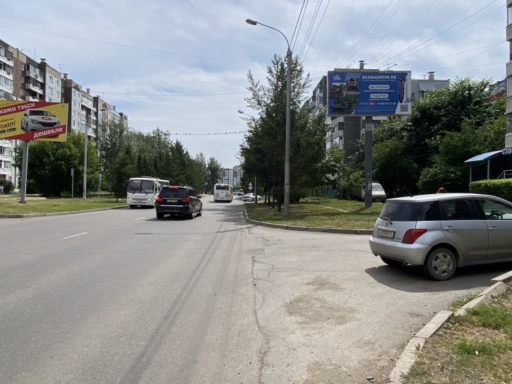 Фотография рекламного носителя, тип: Билборд 3x6, адрес: Батурина ул., д.15, Красноярск, Красноярский край, Россия. Сторона А №503661