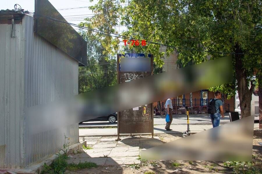 Фотография рекламного носителя, тип: Нестандартный ситиформат, адрес: Академическая ул., поз.1, Иркутск, Иркутская область, Россия. Сторона В №1052019