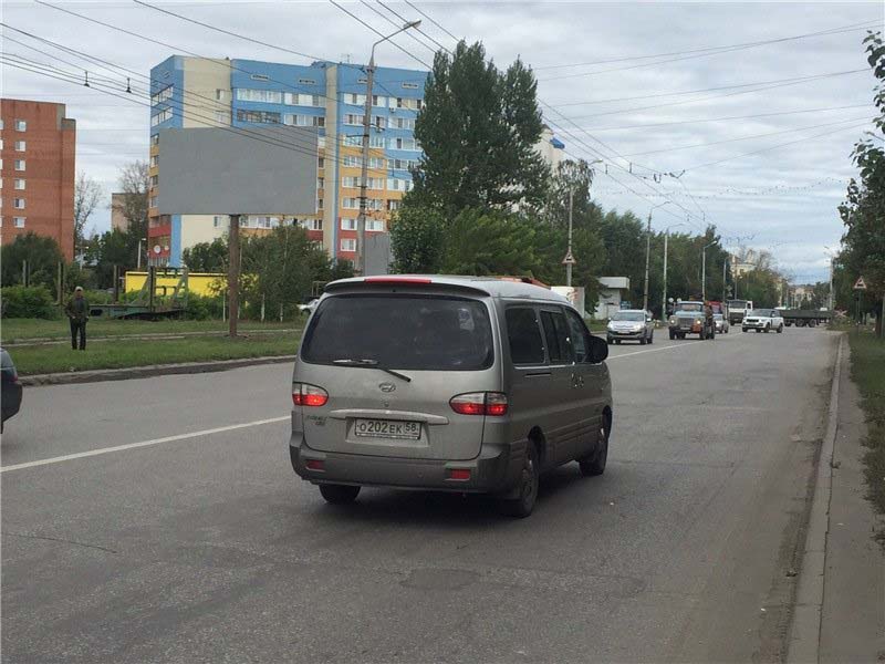 Фотография рекламного носителя, тип: Билборд 3x6, адрес: Калинина ул., д.119, Пенза, Пензенская область, Россия. Сторона В №741617