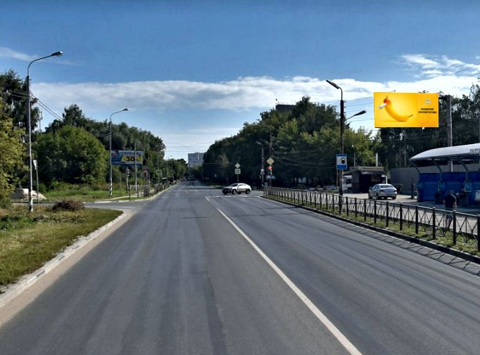 Фотография рекламного носителя, тип: Билборд 3x6, адрес: Михайловское ш., д.67а Х Военных Автомобилистов ул., Рязань, Рязанская область, Россия. Сторона А №464968