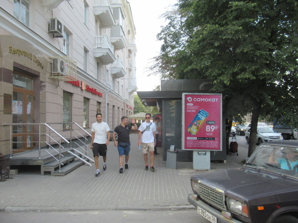 Фотография рекламного носителя, тип: Ситиформат 1.8x1.2, адрес: Феоктистова ул., д.7, поз.1, Воронеж, Воронежская область, Россия. Сторона Б №529875