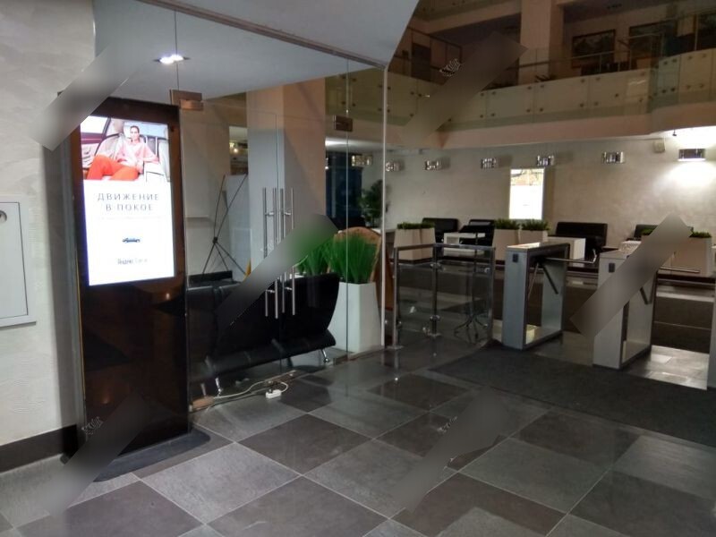 Фотография рекламного носителя, тип: Видеоэкран, адрес: Бизнес-центр «Gas Field», Обручева ул., д.23, корп.3, Москва, Россия. Сторона/вариант №654943