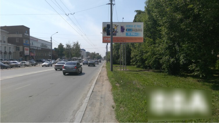 Фотография рекламного носителя, тип: Билборд 3x6, адрес: Иркутский тракт, д.80/2, Томск, Томская область, Россия. Сторона A №830571