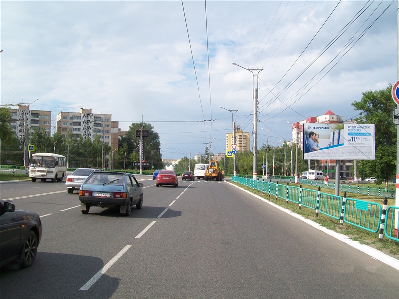 Фотография рекламного носителя, тип: Билборд 3x6, адрес: Веселовского ул., д.59а, Саранск, Республика Мордовия, Россия. Сторона А №596057